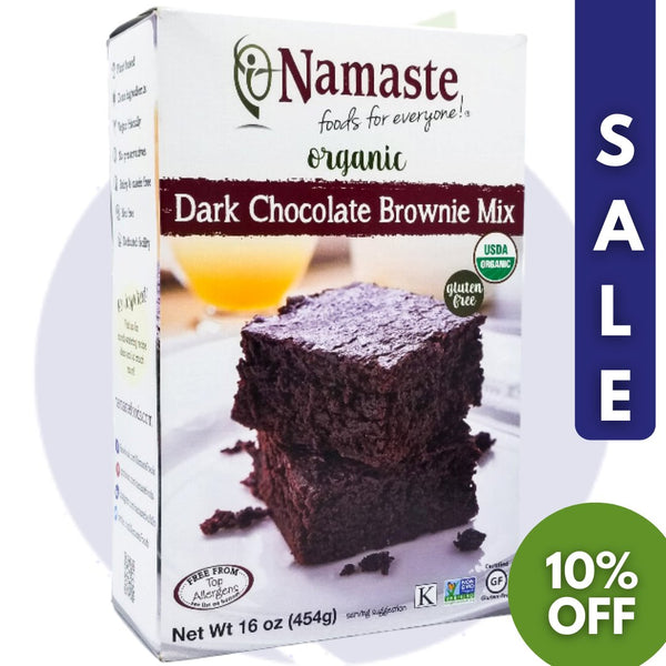 Namaste Organic Brownie Mix - Dark Chocolate (454g) - Slightly Damaged - Organics.ph