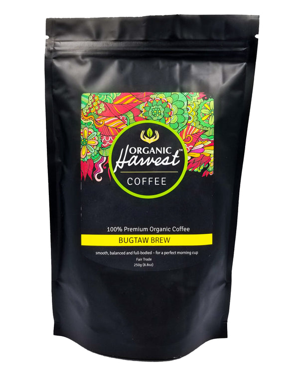 Organic Harvest Coffee Beans - Bugtaw Brew (250g) - Organics.ph