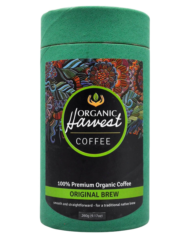 Organic Harvest Coffee Ground Canister - Original Brew (250g) - Organics.ph