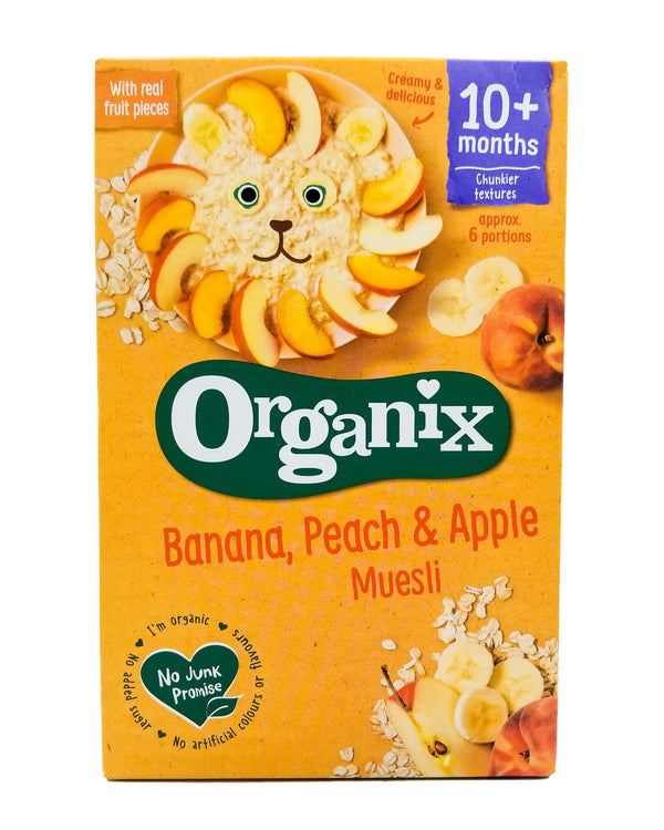 Organix Baby Food 10+ months - Banana, Peach & Apple Muesli (200g) - Organics.ph