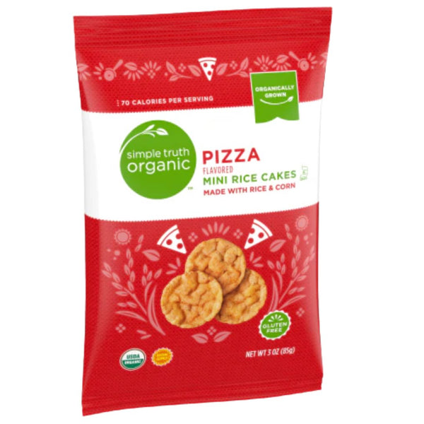 Simple Truth Organic Mini Rice Cakes - Pizza (85g) - Organics.ph