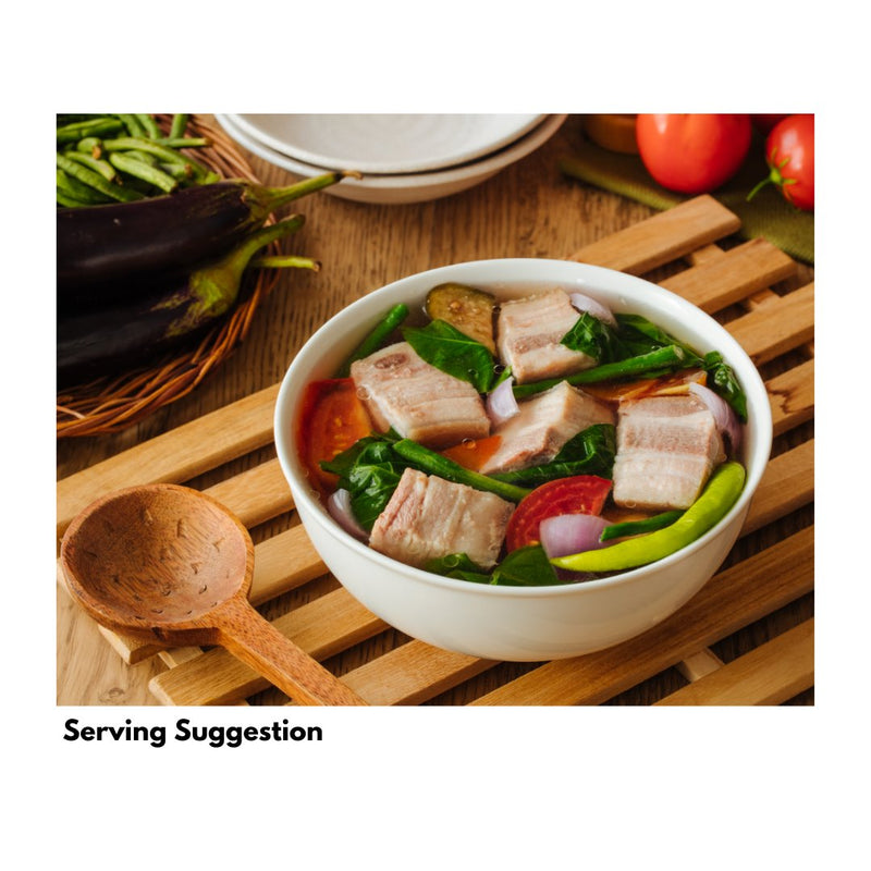 Sourced Pork Sinigang Cut (Cubes) - Organics.ph