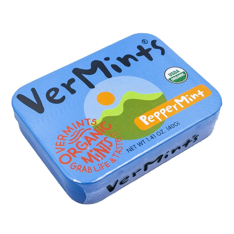 VerMints Organic Mints - Peppermint (40g) - Organics.ph