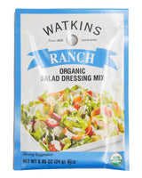 Watkins Organic Ranch Salad Dressing Mix (24g) - Organics.ph