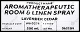 Wonderhome Naturals Aromatherapeutic Room & Linen Spray - Lavender & Cedar - Refill Pack (500ml) - Organics.ph